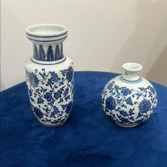 Timeless Vase set blue and white chinoiserie - Picture 6 of 6